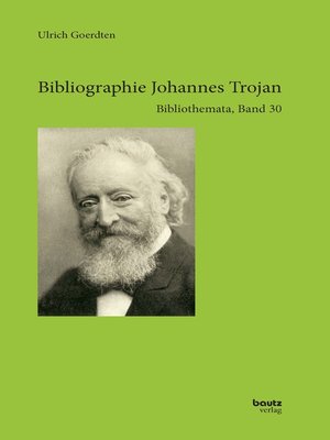 cover image of Bibliographie Johannes Trojan